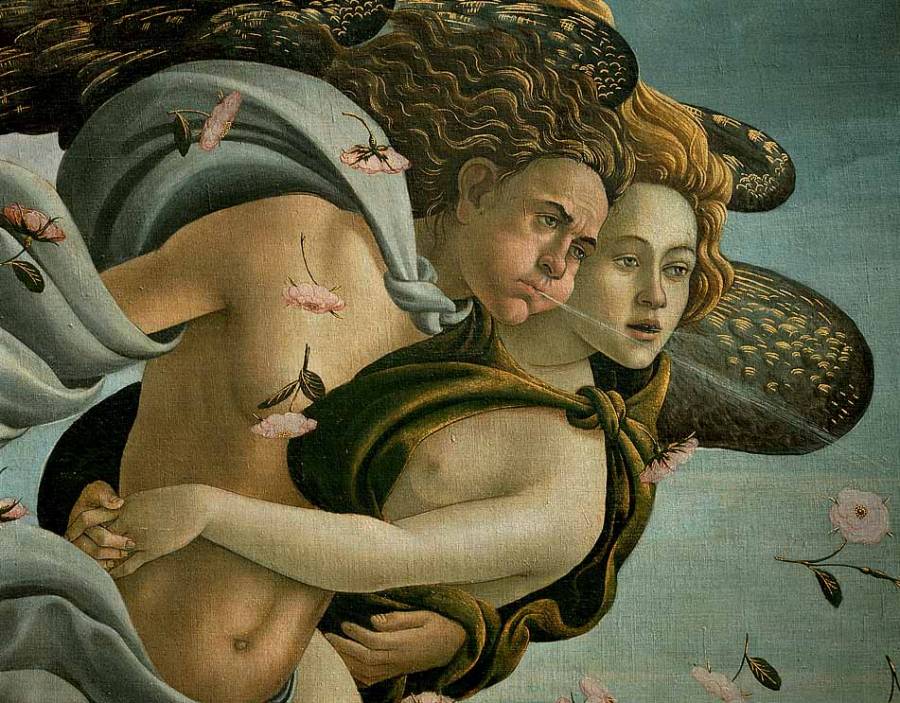 Botticelli Sandro - La naissance de Venus (detail) 2.jpg